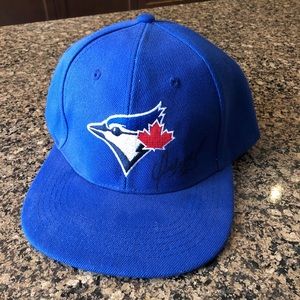 AUTHENTIC OFFICIAL Toronto Blue Jays Autographed Baseball ⚾️ Cap